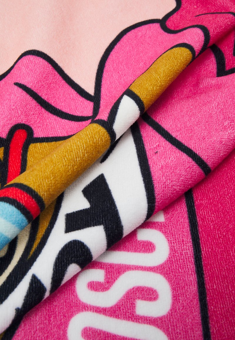 MOSCHINO TOWEL UNISEX Beach towel sugar rose/light pink