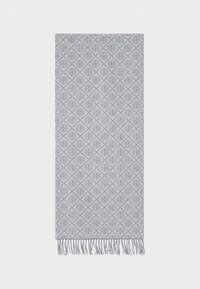 MONOGRAM OBLONG SCARF - Šalikas - gray