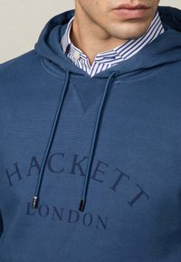 Hackett London HERITAGE  - Mikina s kapucí - dark denim blue
