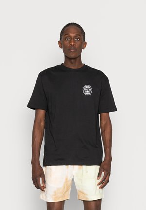HARMAJA - Print T-shirt - black