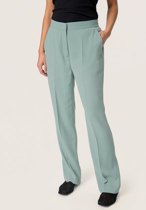 SHIRLEY - Trousers - silver blue