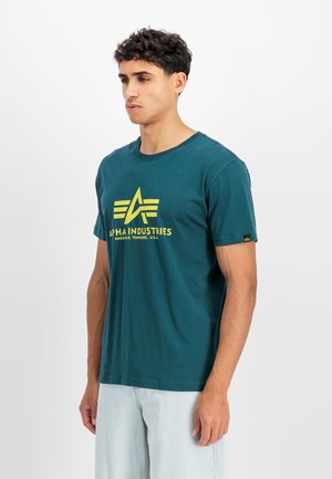 T-Shirt print - deep petrol