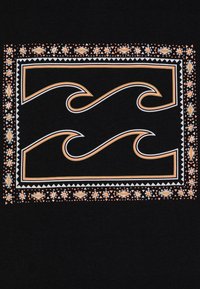 Billabong CRAYON WAVE TEES - T-shirt imprimé - black