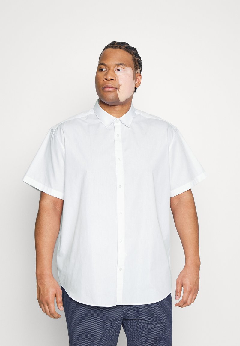 Herren Freizeithemden | Jack & Jones JJJOE 2 PACK Hemd white/black/weiß - XE23779 Herren Freizeithemden | Jack & Jones JJJOE 2 PACK Hemd white/black/weiß - XE23779