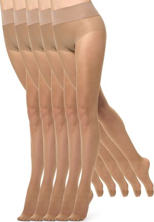 PACK DA 5 PAIA - Tights - a melon
