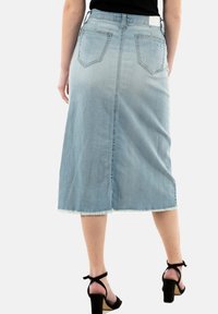 PLEASE G0ID - Jupe en jean - bleu