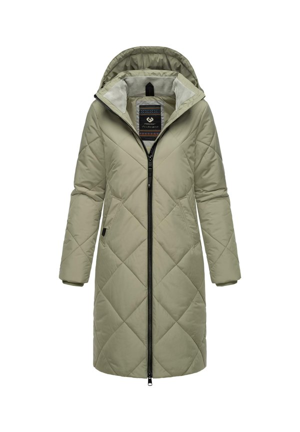 REBELA - Wintermantel - dusty olive