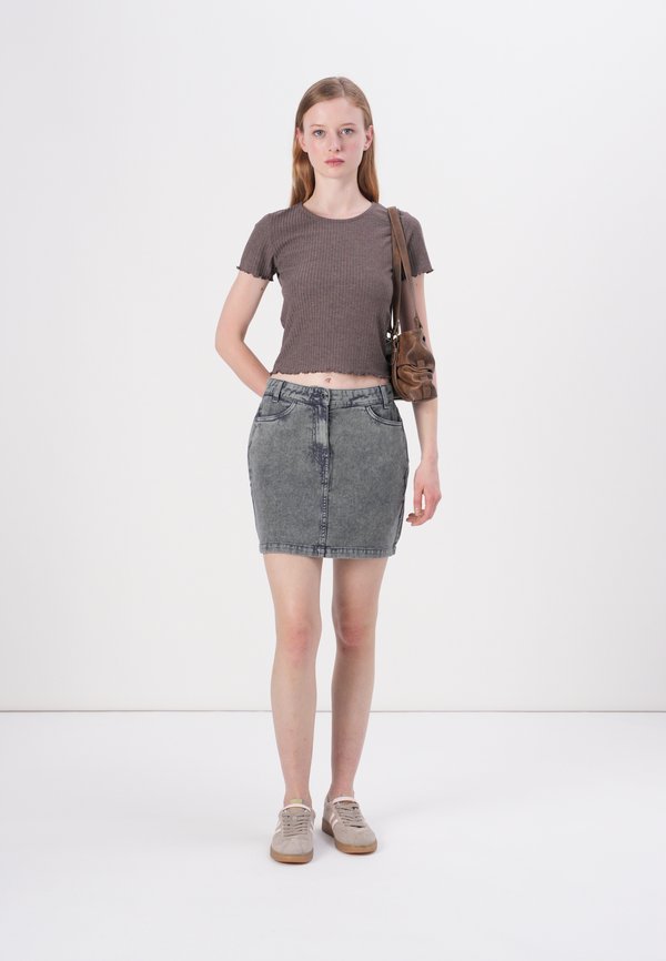 ONLDREW ACID SKIRT - Denim skirt - total eclipse4
