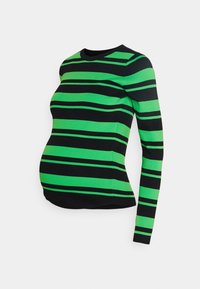 ONLY MATERNITY Stickad tröja - black