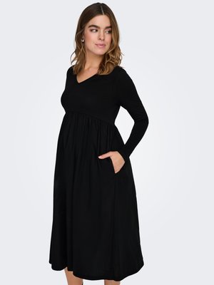 OLMBLOMST MIDI - Vestido informal - black