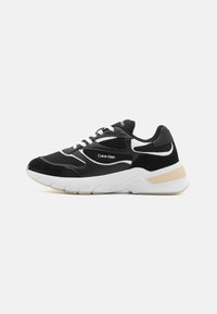 Calvin Klein - RUNNER LACE UP - Sneakers - black/white Miniaturebillede 1