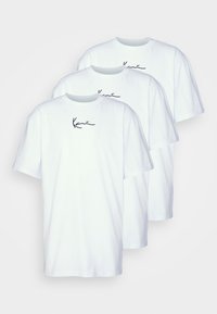 ESSENTIAL TEE 3 PACK UNISEX - Tricou basic - white