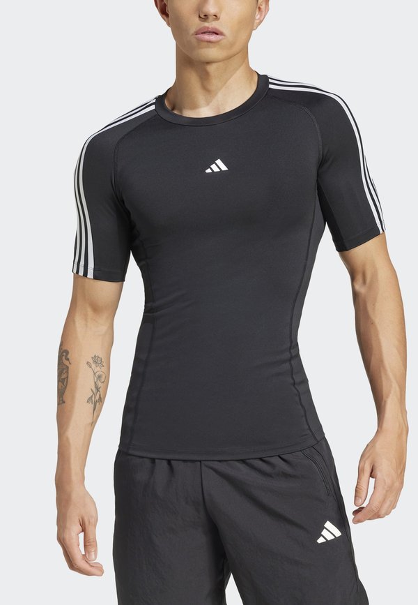 TECHFIT COMPRESSION 3-STRIPES - Sports T-shirt4