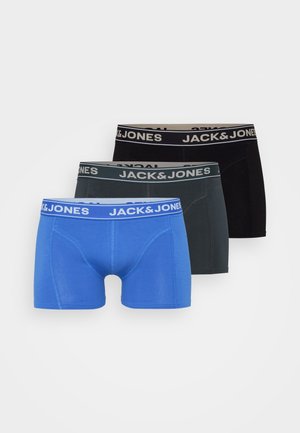 JACBLACK FRIDAY TRUNKS 3 PACK - Úzké boxerky - black/dazzling blue/forest river