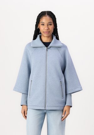 CAPE JACKET - Lett jakke - light blue indigo melange