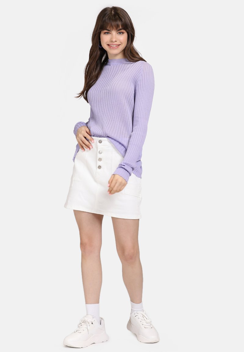 Damen Strickjacken | myMo Strickpullover lilac/lila - RU75796 Damen Strickjacken | myMo Strickpullover lilac/lila - RU75796