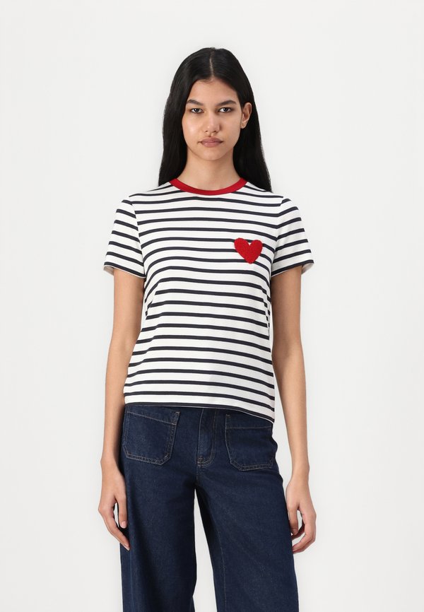 ONLHEART LIFE TEE - Print T-shirt