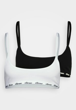 BRYI BRA TOP 2 PACK - Bustier - black