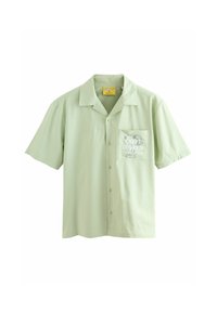 REGULAR FIT - SNOOPY PRINTED SHORT SLEEVE  - Camicia - green