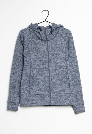 Sweater met rits - blue