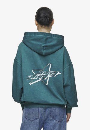 TILLY OVERSIZED - Sweatshirt - oil dyed urban turquoise