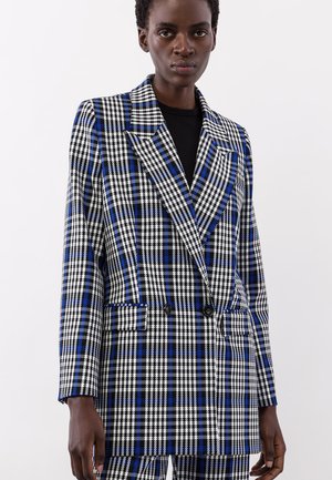 JILANTA - Blazer - check cobalt blue