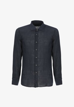 120% Lino, Camicia - blu