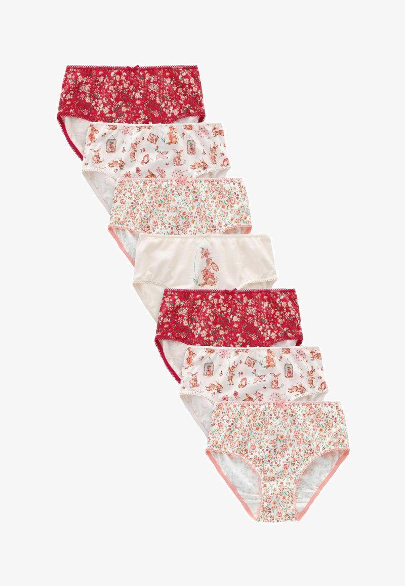 Next DITSY 7 PACK - Slip - red cream