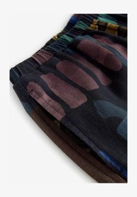 Niet geselecteerd, navy print