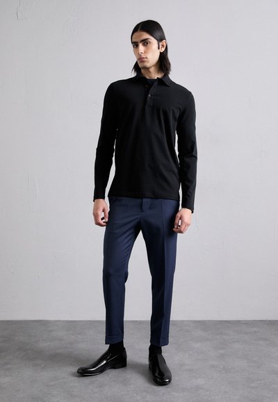Filippa K TERRY CROPPED TROUSERS - Hlače - dusk blue