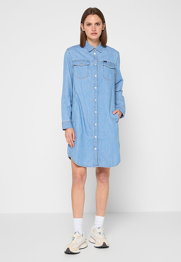 Lee Jeansjurken blauw