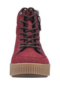 Rieker Bottines à lacets - rot