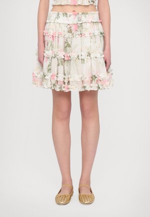 ROSE MINI SKIRT - A-line skjørt - moonshine/pink