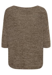 Soaked in Luxury Stickad tröja - brown