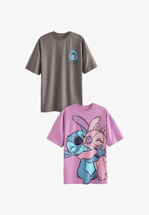 LILO & STITCH LICENSE 2 PACK REGULAR FIT - Hálóing - grey purple