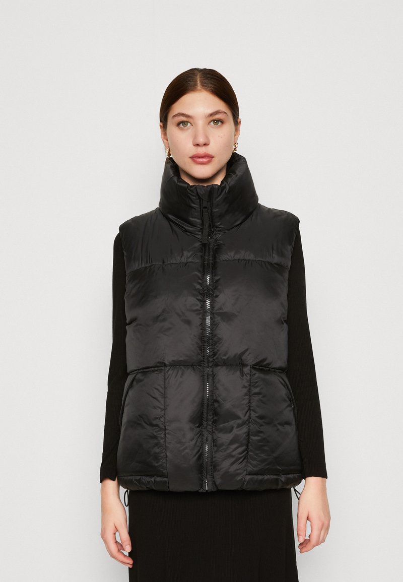 GAP PUFFER VEST Waistcoat black Zalando.de