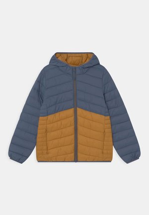 Winterjacke - dark blue/orange