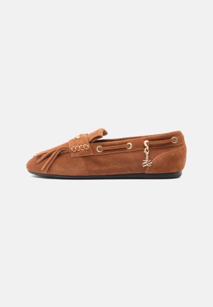 MARLEE FRINGE LOAFER - Μοκασίνια - mid brown