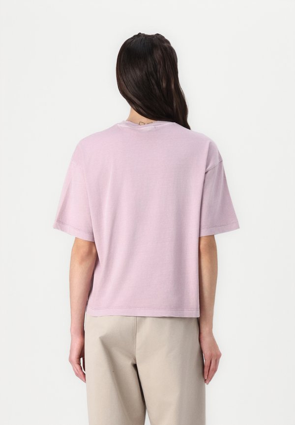 NELSON - Basic T-shirt - hortensia garment dyed3