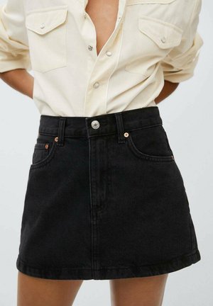 A-line skirt - black