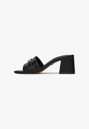 Nine West, NINE WEST FLIP-FLOPS WOMEN'S BLACK R25SS04465 - Mules med hæl - black