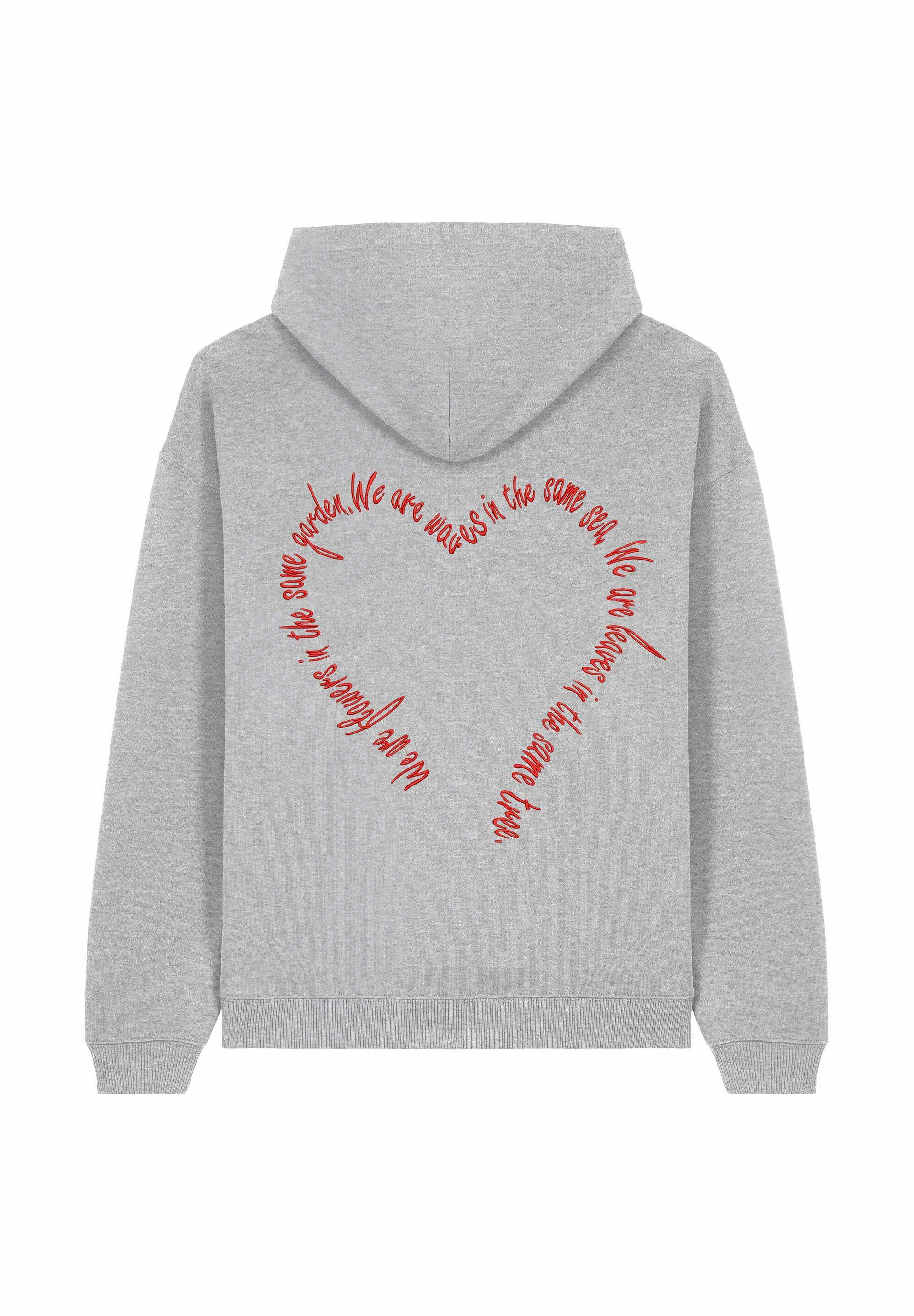 Mira Paris FLOWERS BACK EMBROIDERY UNISEX Sweat à capuche