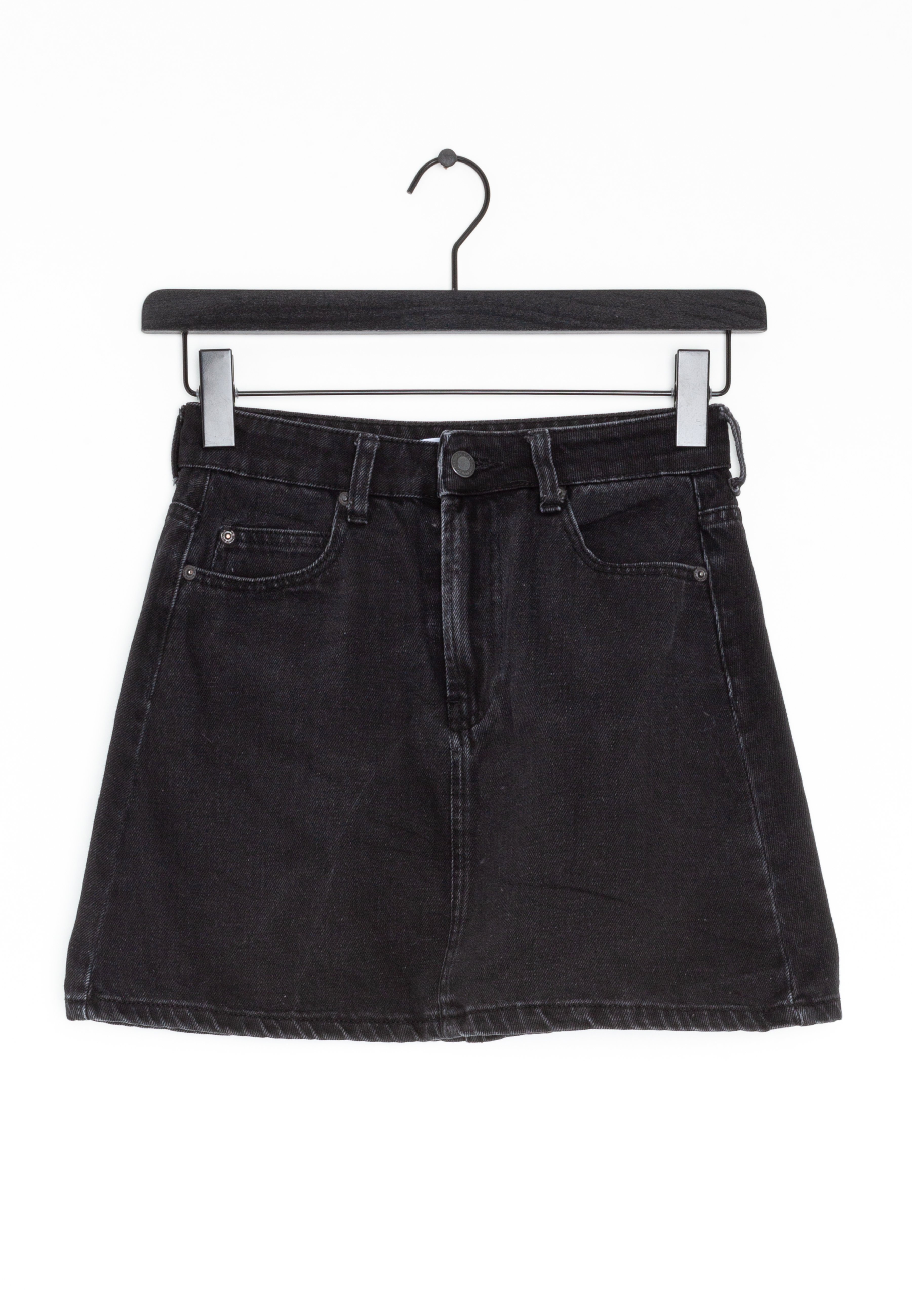 Bershka Gonna di jeans - black/nero - Zalando.it