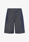 DAZZIE CITY - Jeansshort - dark blue wash