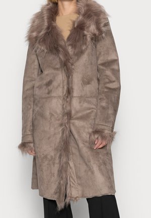 Wintermantel - taupe