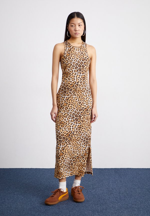 LEO LUXE SLIM DRESS - Maxi dress - alpine snow