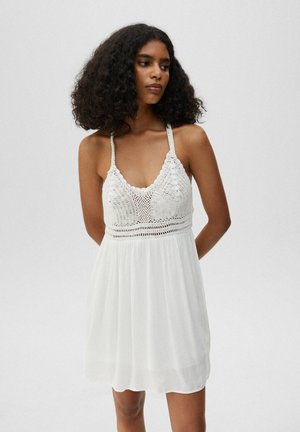 Jumper dress - beige