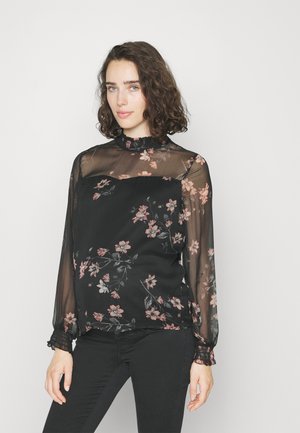 Vero Moda Maternity VMMMARYA HIGHNECK  - Μπλούζα - black
