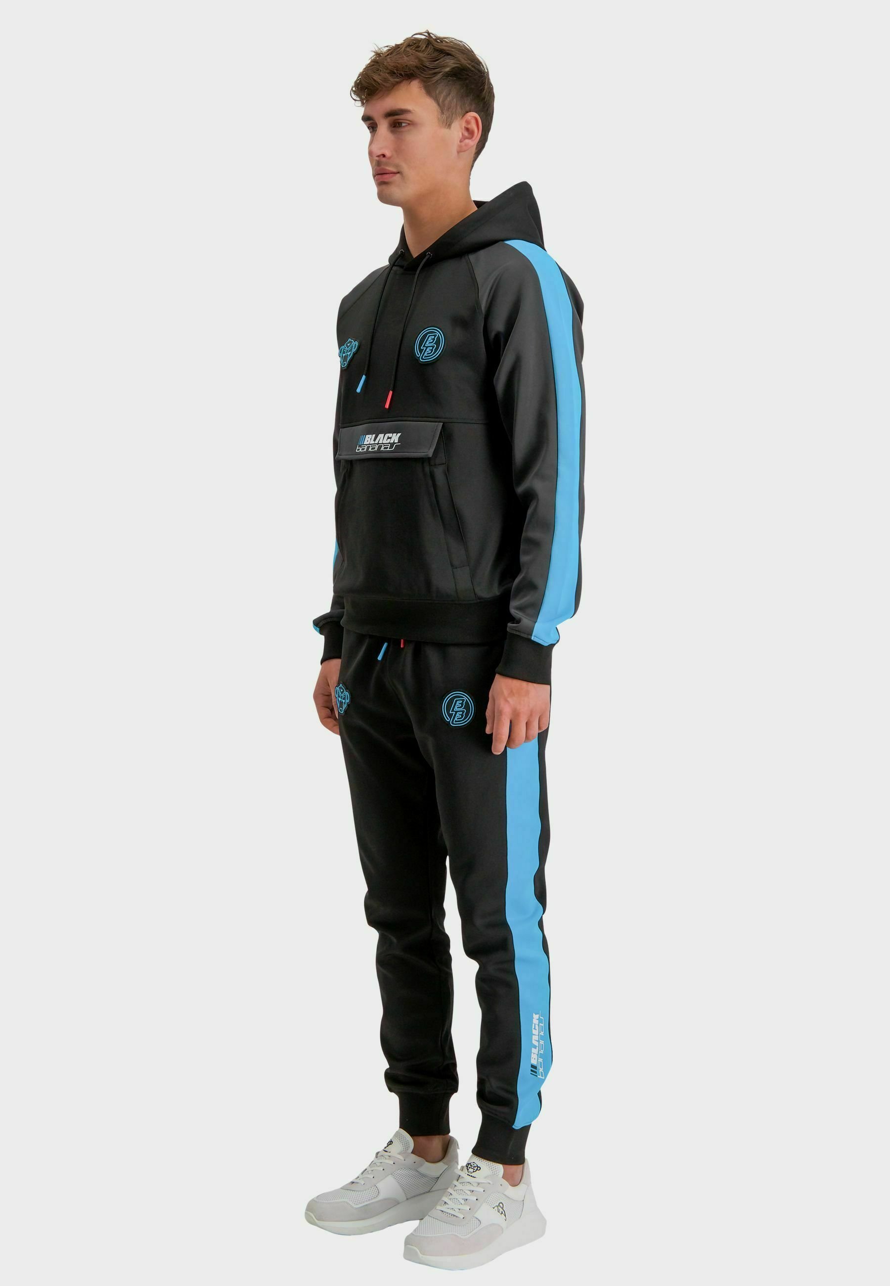 Black Bananas AUGMENTED - Hoodie - black/blue/zwart - Zalando.be