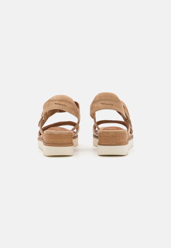 Platform sandals - tan4